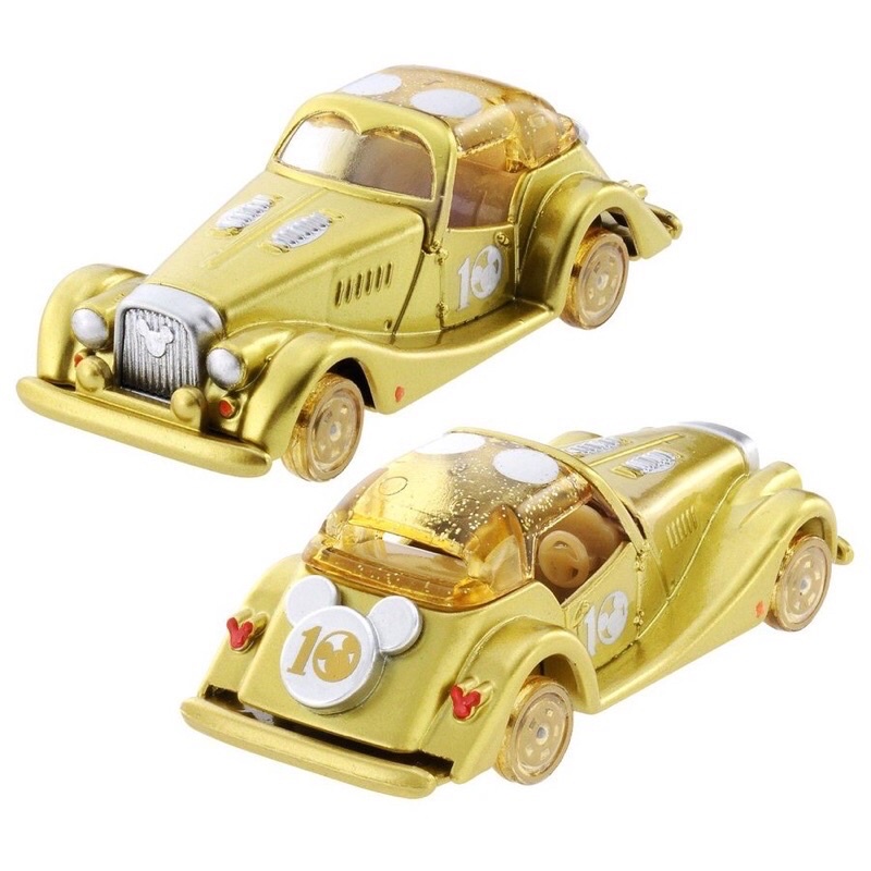 Tomica 多美小汽車 迪士尼抽抽樂 10周年抽抽樂🐭《金色米奇老爺車款》✨
