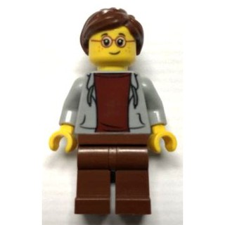 磚家 LEGO 樂高 人偶 第一樂高聯盟 FLL City Shaper Female 45809 fst032