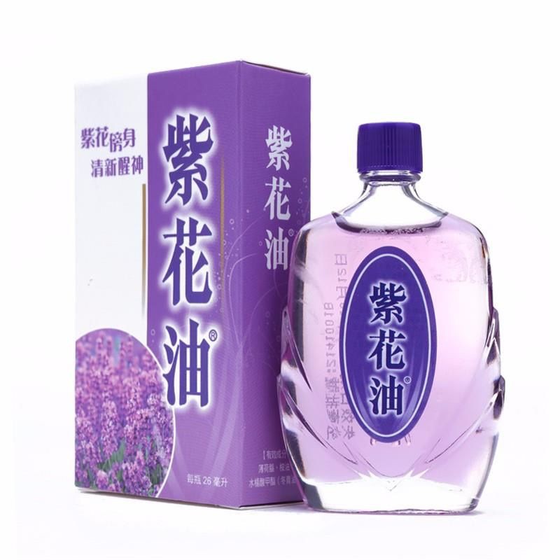 現貨正品華星紫花油頭暈頭痛鼻敏感癥狀紫花油26ml 蝦皮購物