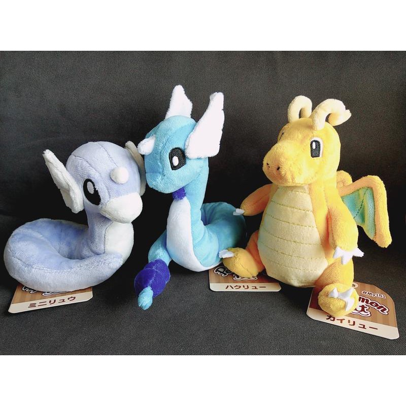【中心限定】現貨 日版 迷你龍 哈克龍 快龍 布偶 Pokémon fit 寶可夢 玩偶 神奇寶貝 娃娃 My151