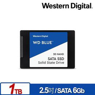 WD 藍標 1TB 2 . 5吋SATA SSD