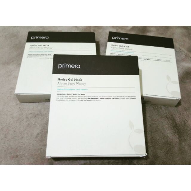 Primera hydro mask 5入/盒 蝦皮購物