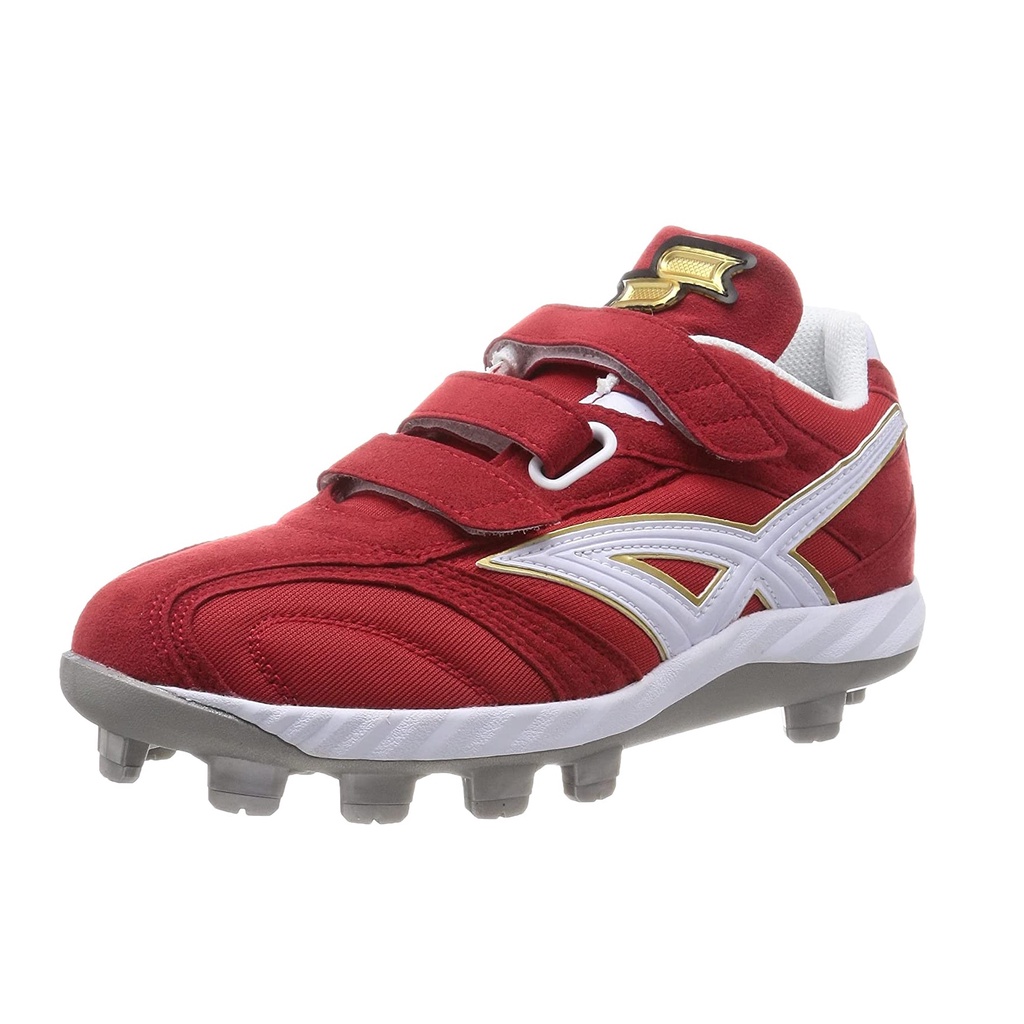 SSK PROEDGE 一級 最新款 膠釘壘球鞋 麂皮+網布 型號ESF4020VCF 紅色