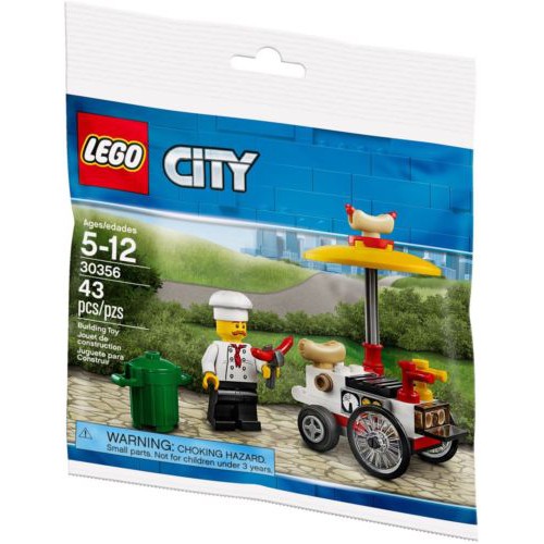 樂高 LEGO 30356 熱狗攤 城市 街景 補充 polybag 包 全新未拆