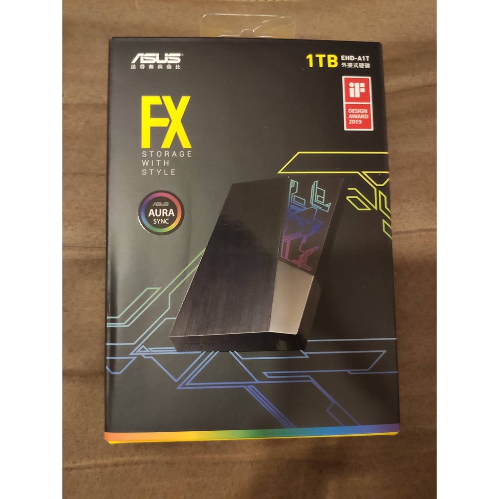 "芋頭包" 全新 ASUS 華碩 FX 1TB USB3.1 2.5吋電競外接硬碟(EHD-A1T)