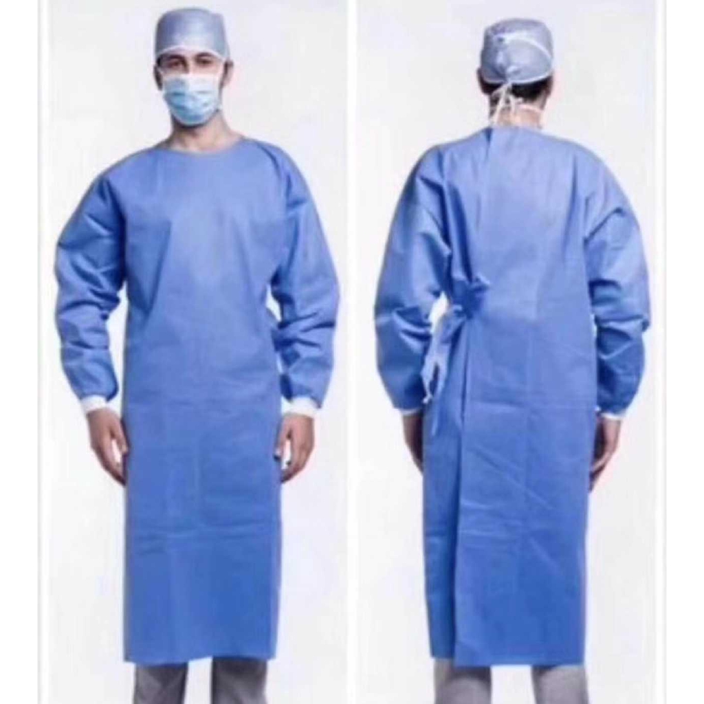 一次性手術衣加厚防水透氣隔離衣單獨裝防護服防噴濺防塵無菌衣 蝦皮購物