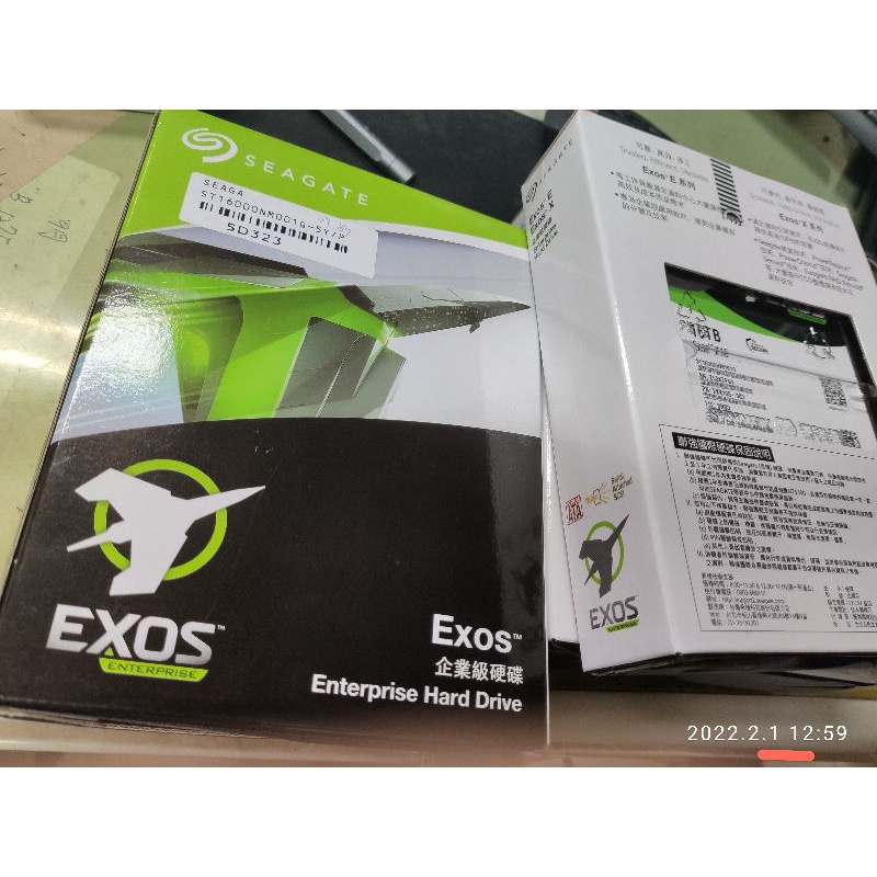 希捷Seagate-EXOS/16TB企業硬碟(保內)