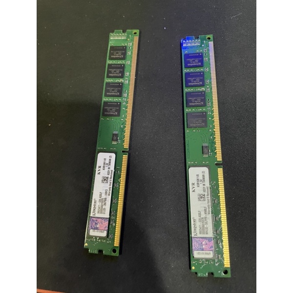 金士頓DDR3 8GB*2-1600MHz 終生保固窄版（二手）