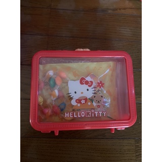 日本帶回三麗鷗授權正品哈囉凱蒂貓 hello kitty Sanrio 飾品收納盒 小熊 玩具盒 手提箱 珠寶項鍊 鑰匙