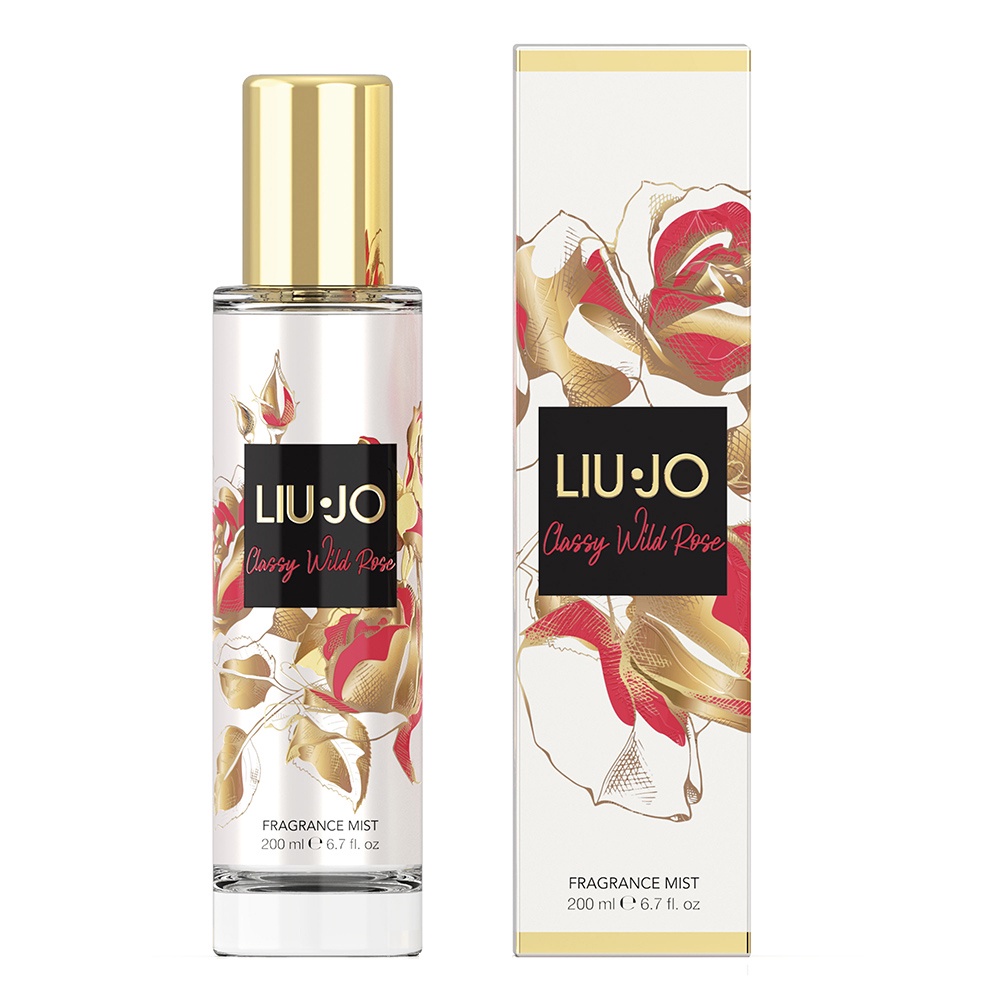 【Liu Jo】貴優雅浪漫野玫瑰香氛噴霧、香水身體乳液 200ML｜GISH Beauty 香氛 女性香水 乳液