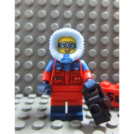 【積木2010】樂高 LEGO 極地探險 科學家 (單賣人偶 含 相機)(71013)