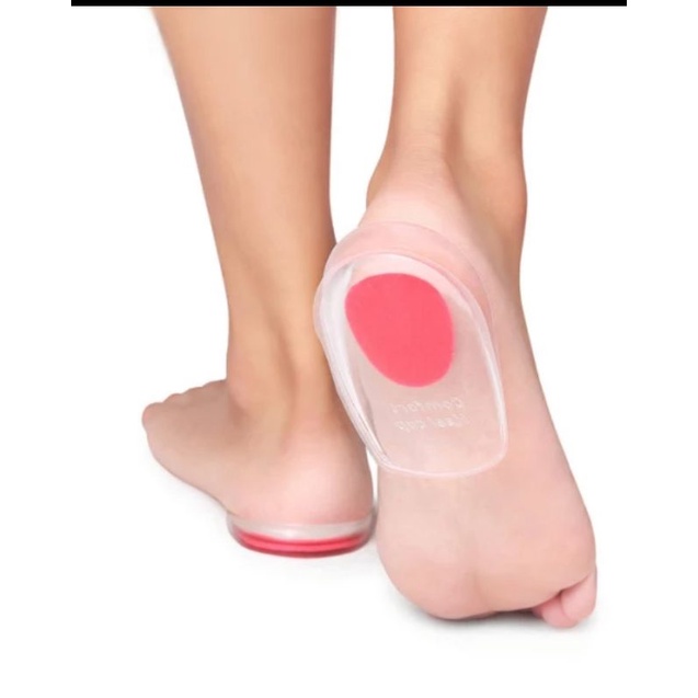 國際品牌Maxcare醫療級矽膠腳後跟鞋墊 （只有粉色）