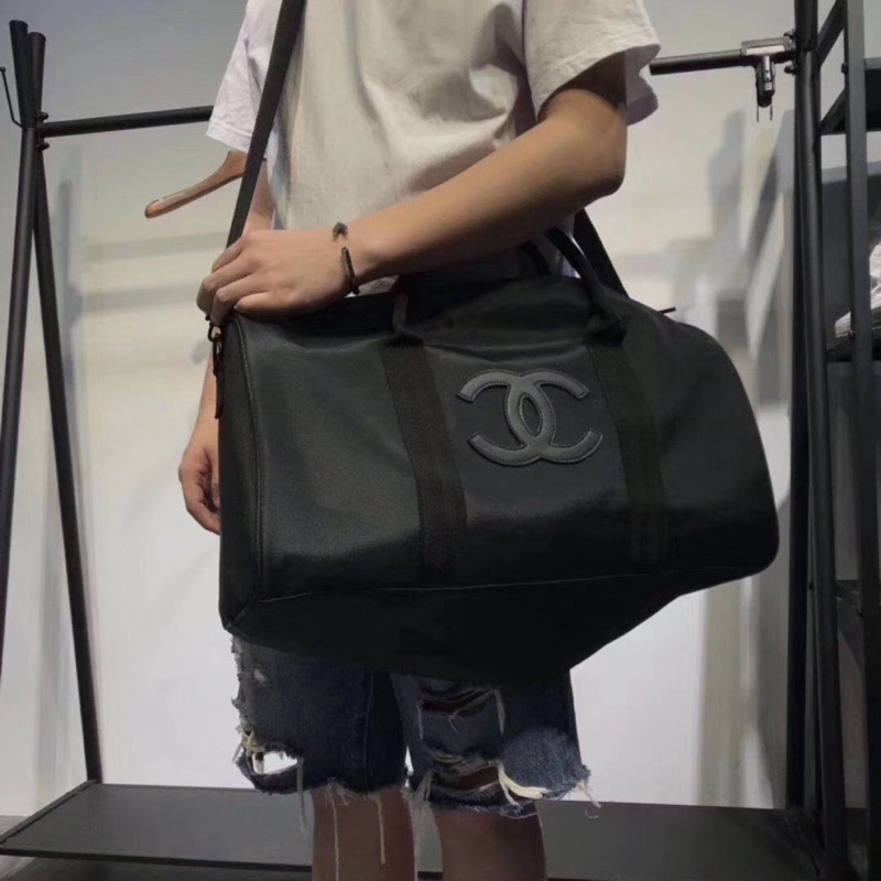 現貨不用等 Chanel 香奈兒 旅行袋 旅行包 小香 專櫃vip 贈品❤️