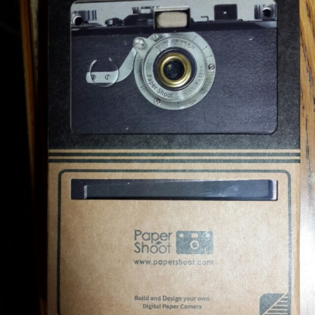 Paper shoot 紙相機，紙可拍
