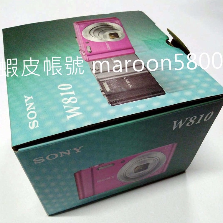 台灣公司貨 兩年保固 SONY DSC W810 數位相機 2000萬畫素 廣角 光學變焦 工作 紀錄 綠影 隨身機 銀