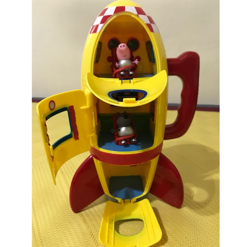佩佩豬🐷正品火箭造型二手玩具