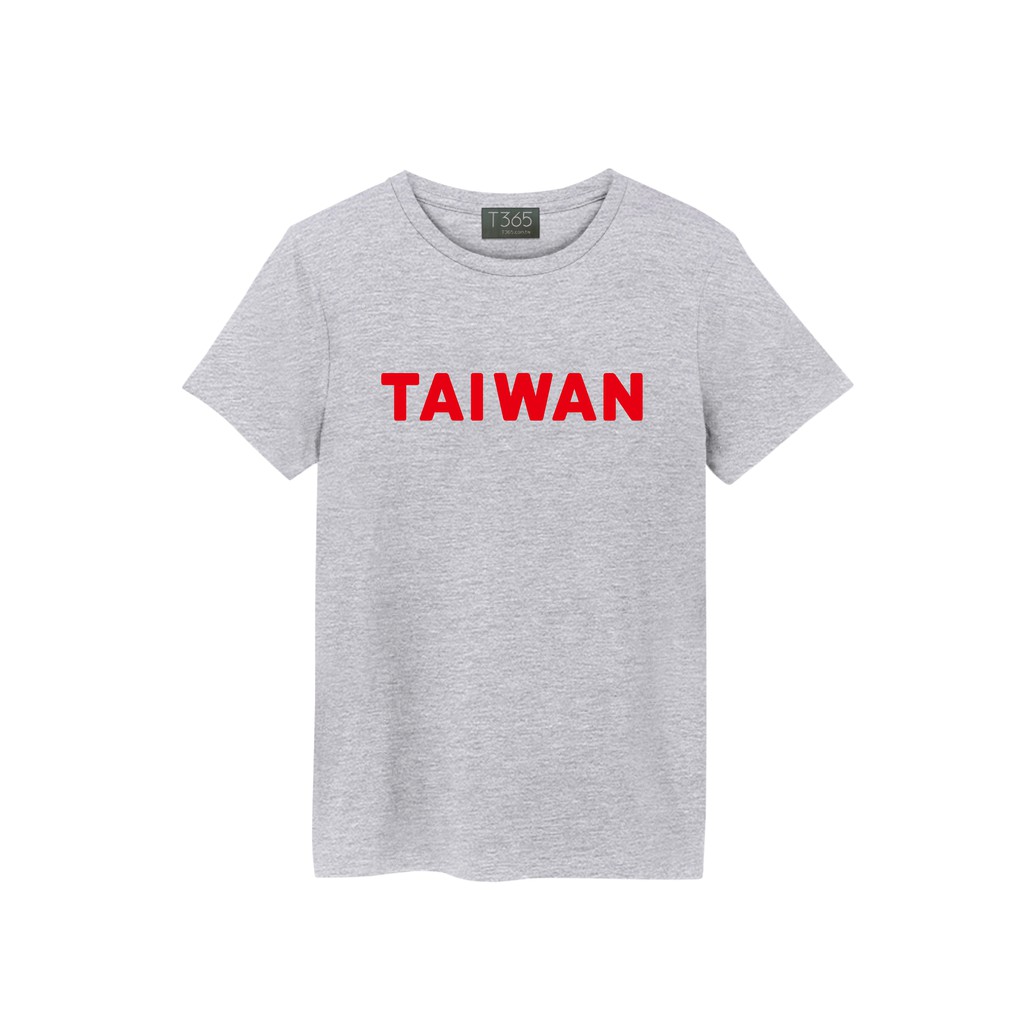 T365 TAIWAN 台灣 臺灣 愛台灣 國家 字型 大寫 麥克筆 英文 紅色 T恤 男女皆可穿 下單備註尺寸 短T