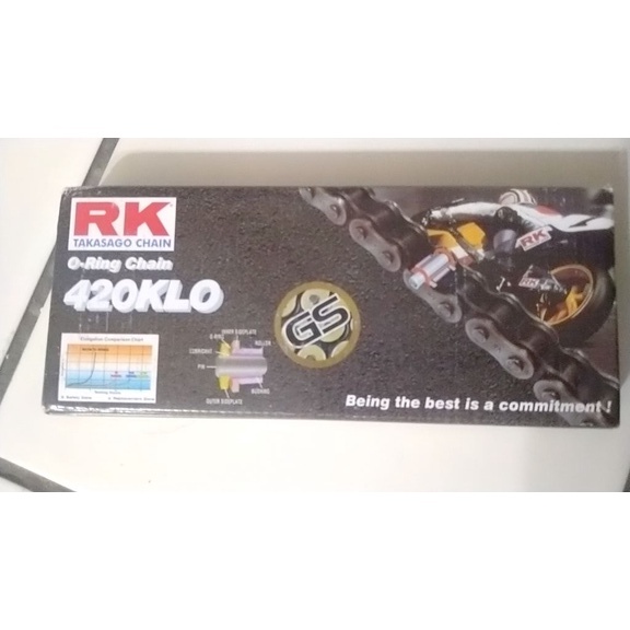 RK420KLO-120油封黃金鏈條 RK420黃金鍊條(現貨) RK鏈條 油封鏈條 O-RING