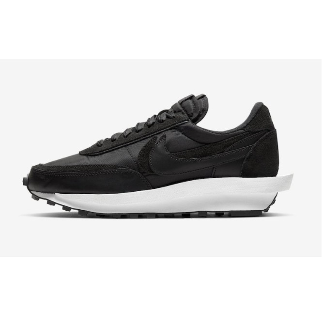 Sacai x nike ldwaffle black nylon BV0073-002 黑 聯名