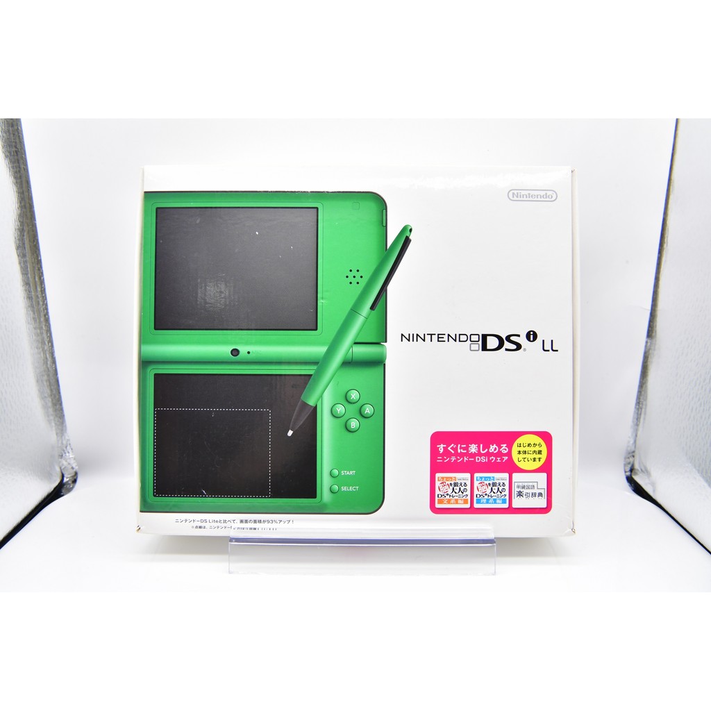 【米思特】日規現貨＊任天堂 Nintendo NDSi LL 綠色 主機 完整盒裝 附原電 贈遊戲1片 3DS NDSL