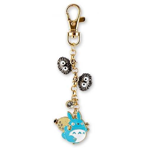 日本帶回 吉卜力共和國 龍貓限定商品 藍色龍貓鑰匙圈