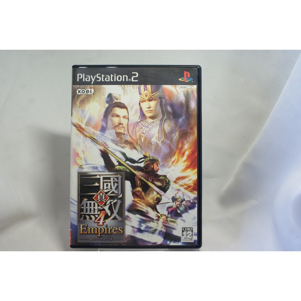 耀西 二手純日版sony Ps2 真 三國無雙4 帝王傳empires 含稅附發票 蝦皮購物