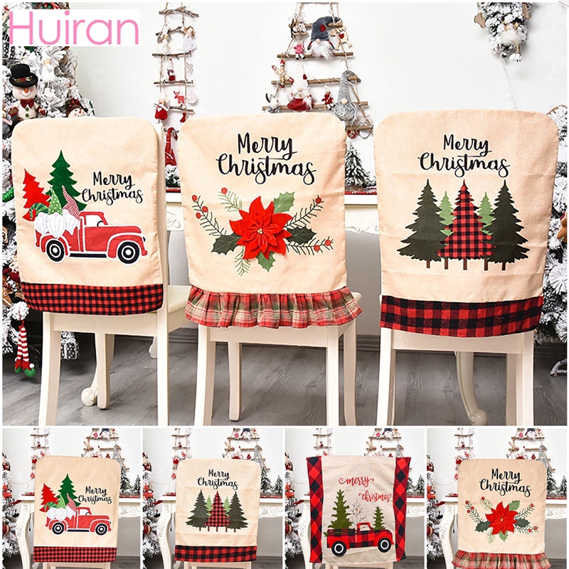 雪人聖誕樹椅套 聖誕裝飾 家居聖誕禮物 聖誕節 耶誕節 椅套