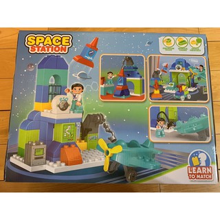 全新 積木 夢幻太空積木組 可跟 Lego得寶系列相容 72pcs 大顆粒積木 益智積木