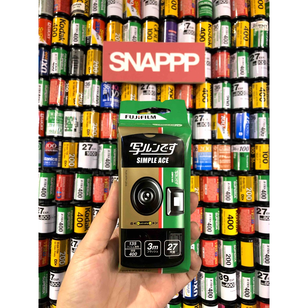 【新貨】FUJIFILM 富士即可拍 SIMPLE ACE一次性底片相機含膠卷 quicksnap flash 蝦皮購物