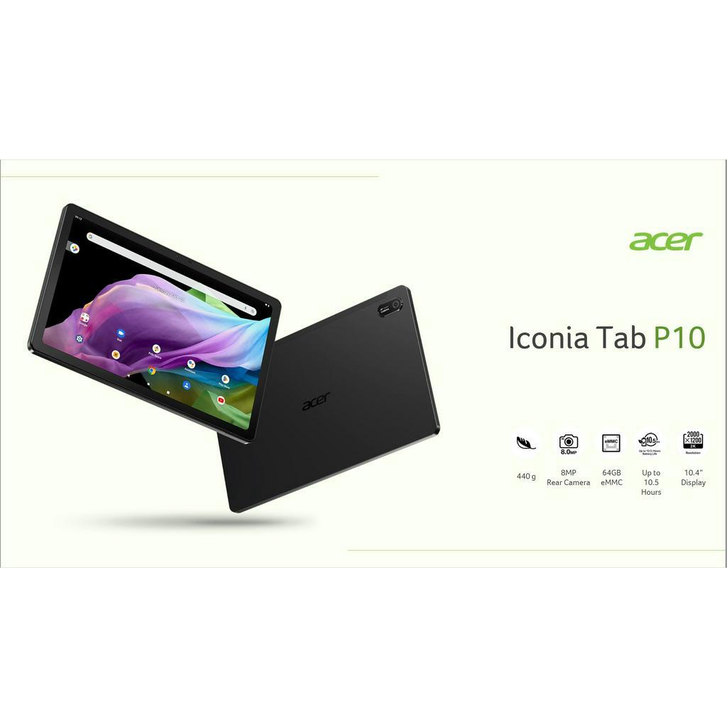 （新品上市）宏碁 Acer Iconia Tab P10 10吋八核心2K平板電腦（送原廠皮套）