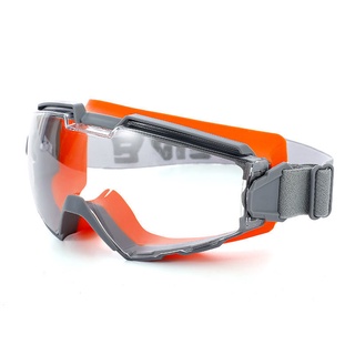 成人防飛沫防霧眼罩護目鏡透明大眼罩勞保防護眼鏡防衝擊防風沙眼鏡試驗化工 #6