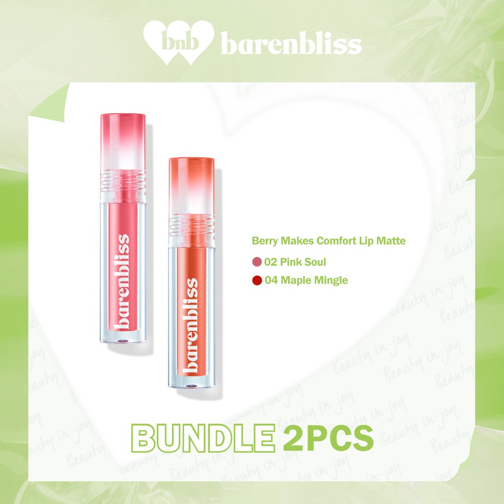 Bnb barenbliss Joyful Bundle 2 Berry Makes Comfort Lip Matte