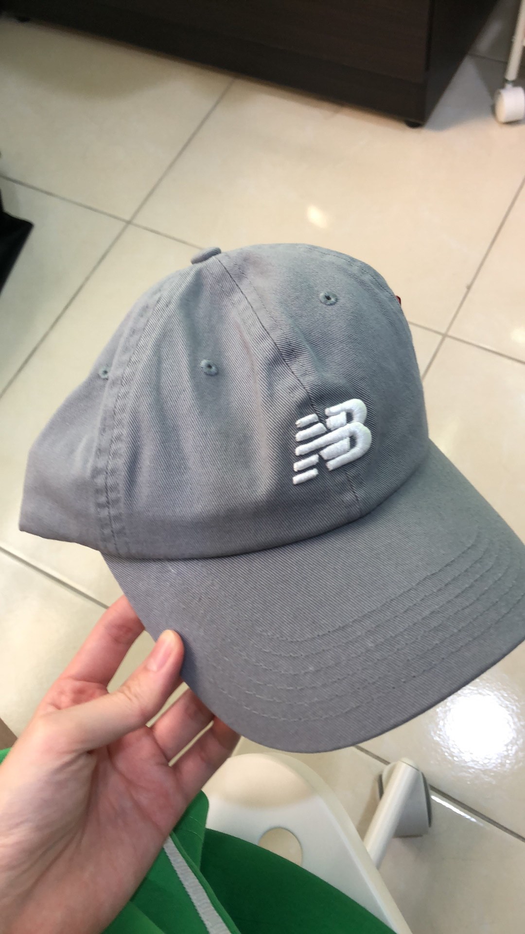 New Balance Nb 復古logo 棒球帽配件老帽灰帽子 Lahsel 蝦皮購物
