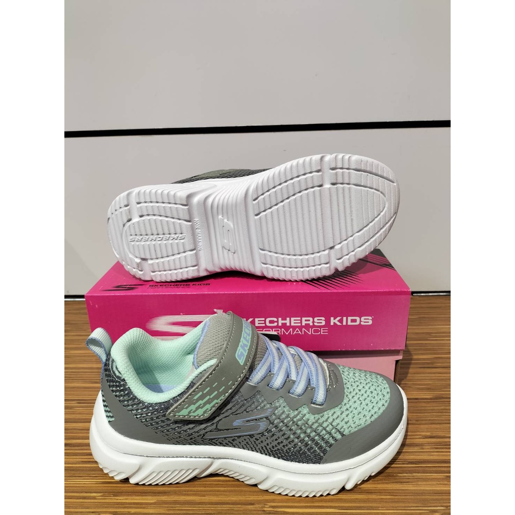 【清大億鴻】SKECHERS GOrun 650 中童慢跑鞋  灰綠色302430LGYMT