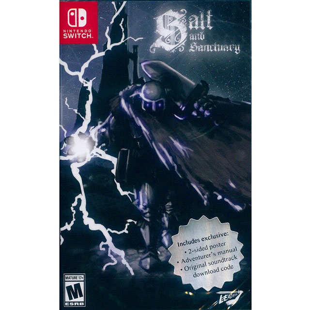 【玩不完】-(光華商場店)- SWITCH☆二手遊戲片☆ 鹽與聖所 Salt and Sanctuary 中文 (絕版)