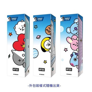 *COIN BABY*全新黑人BT21 造型亮白含氟牙膏 120G (包裝款式 隨機出貨) 全亮白極緻酵素牙膏120g