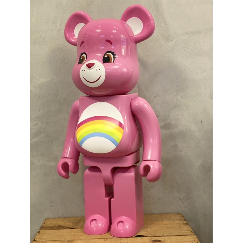 BE@RBRICK 2017 Cheer Bear（TM）Care Bears 彩虹熊 1000％