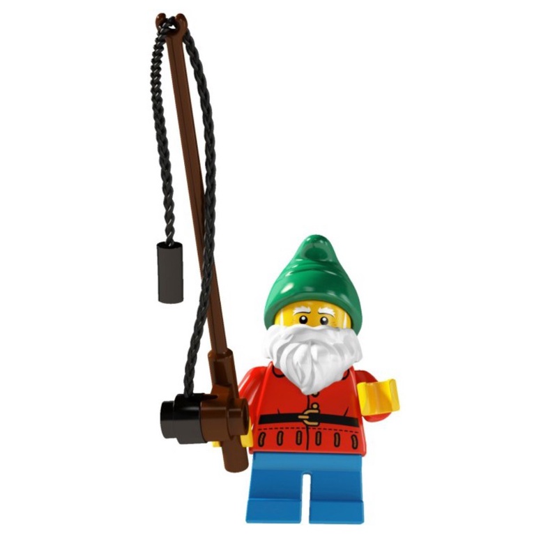 【台中翔智積木】LEGO 樂高  8804 第四代 人偶包 1號 釣魚老翁 老人