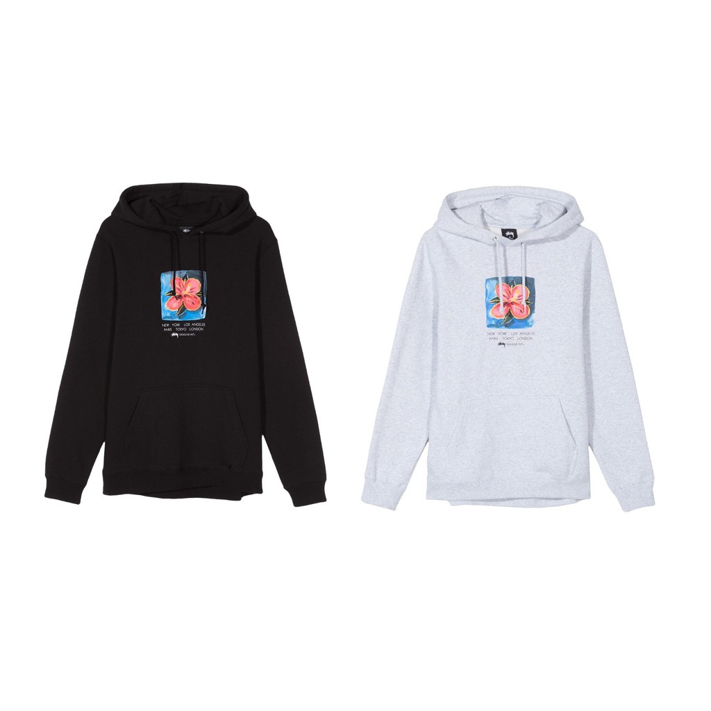 stussy hibiscus hoody