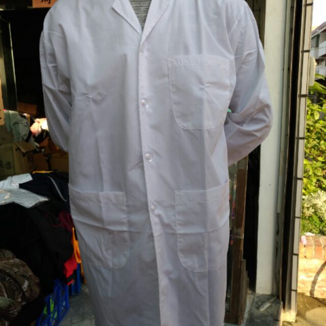 限時特價台灣製造實驗衣*長袖長版實驗衣