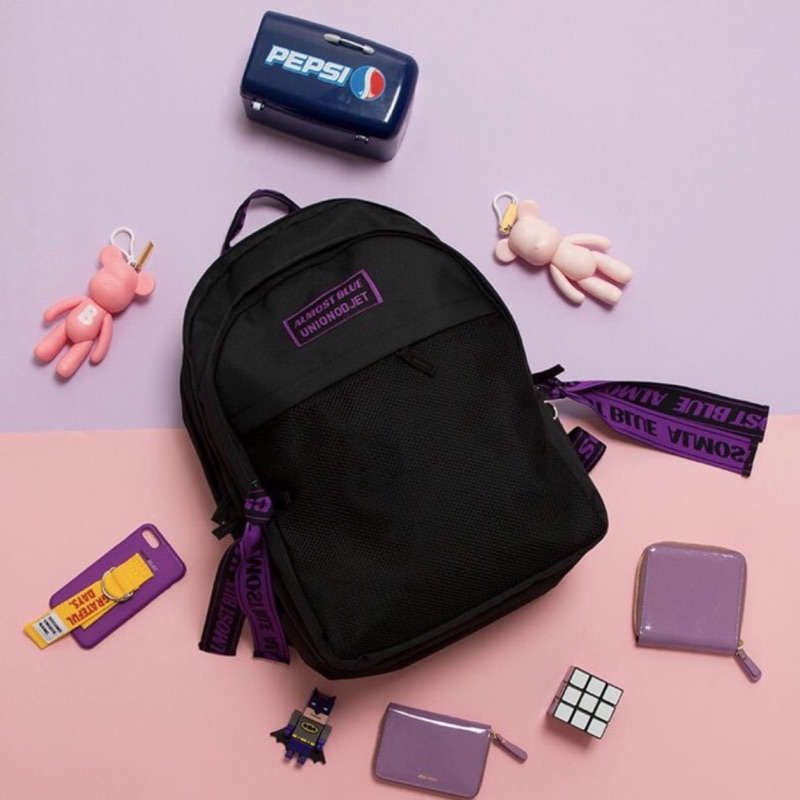 預購✨韓國 EXO 燦烈 後背包 UNION OBJET-ULTRA VIOLET BACKPACK 上學包 韓星同款