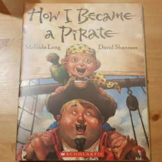 How i became a Pirate護軟膜包書衣by David Shannon