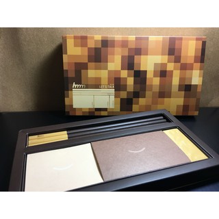 全新 hmm 質感文具禮盒組 巧克力棒鉛筆+紙卡套+便條紙+橡皮擦
