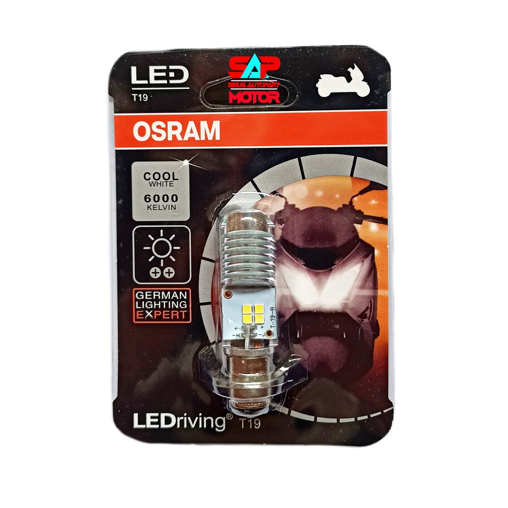 Osram LED 燈泡 OSRAM LED 摩托車 OSRAM LED 主燈 T19 M5 K1 7735CW 12V