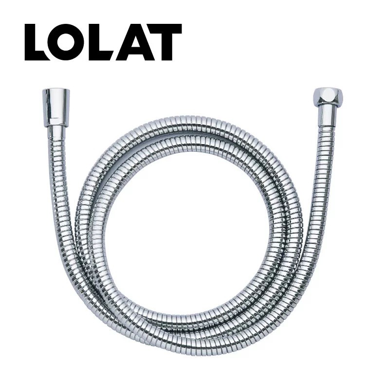 《LOLAT 羅力》OS221 可旋可伸縮不鏽鋼沐浴軟管 蓮蓬頭軟管 防爆軟管 150公分 5尺 台灣製