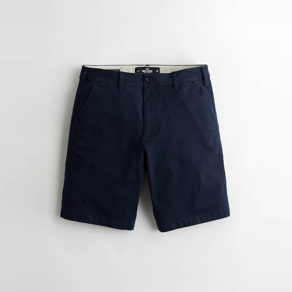 【HOLLISTER Co.】【HCO】HC男款休閒短褲21款黑藍 F03211011-09