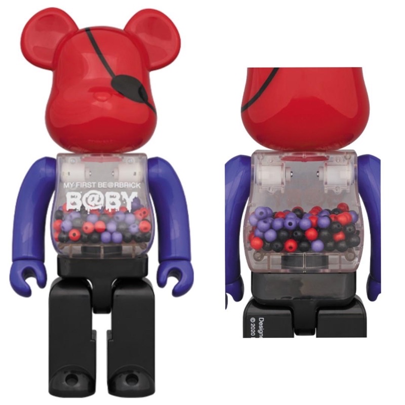 全新未拆正品 BE@RBRICK BEARBRICK 400% 庫柏力克熊 海盜 千秋