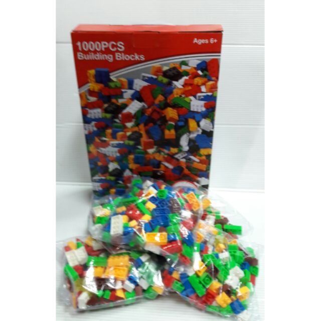 Buiding Blocks 外銷澳洲1000顆粒組裝積木塊，豐富的顆粒形狀刺激小朋友的觸摸感，尺寸可同樂高一起合用喔