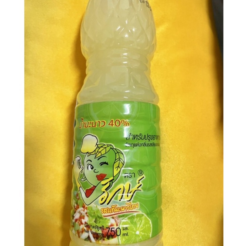 ｛全新現貨｝泰國進口烹調檸檬汁 RUK檸檬汁 檸檬水 檸檬 料理檸檬汁