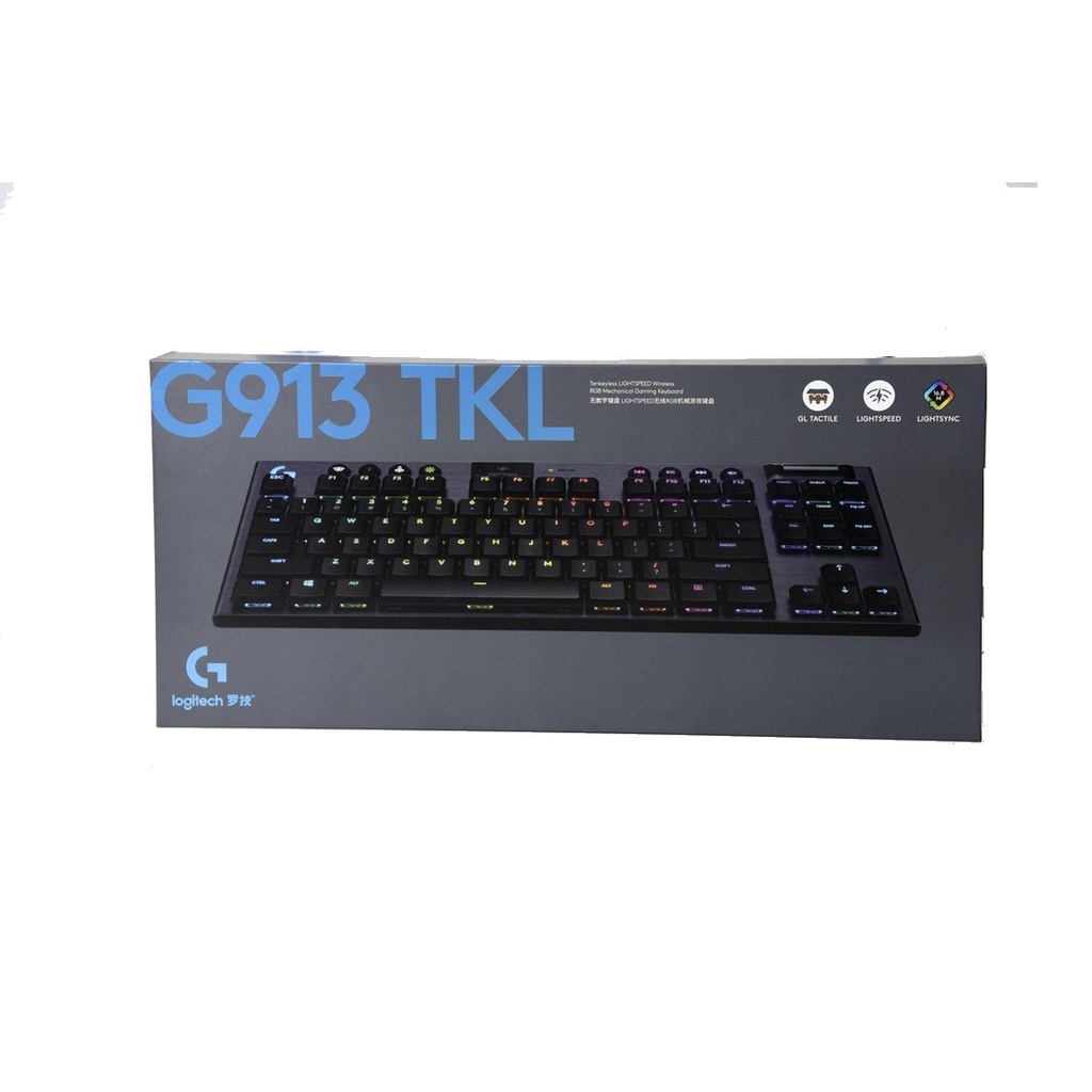 Logitech 羅技 G913 TKL 電競鍵盤 青軸 紅軸 茶軸 械式遊戲鍵盤【魔力電玩】